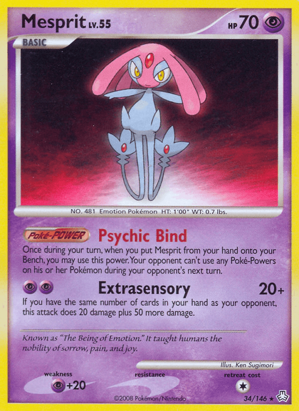 Mesprit, Legends Awakened 34