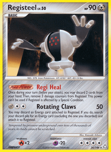 Registeel, Legends Awakened 39