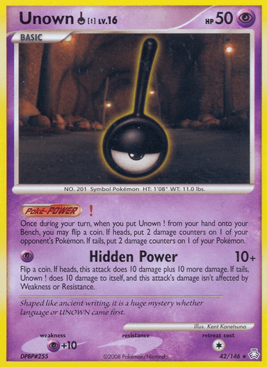 Unown [!], Legends Awakened 42