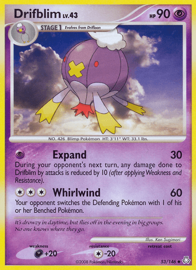 Drifblim, Legends Awakened 53