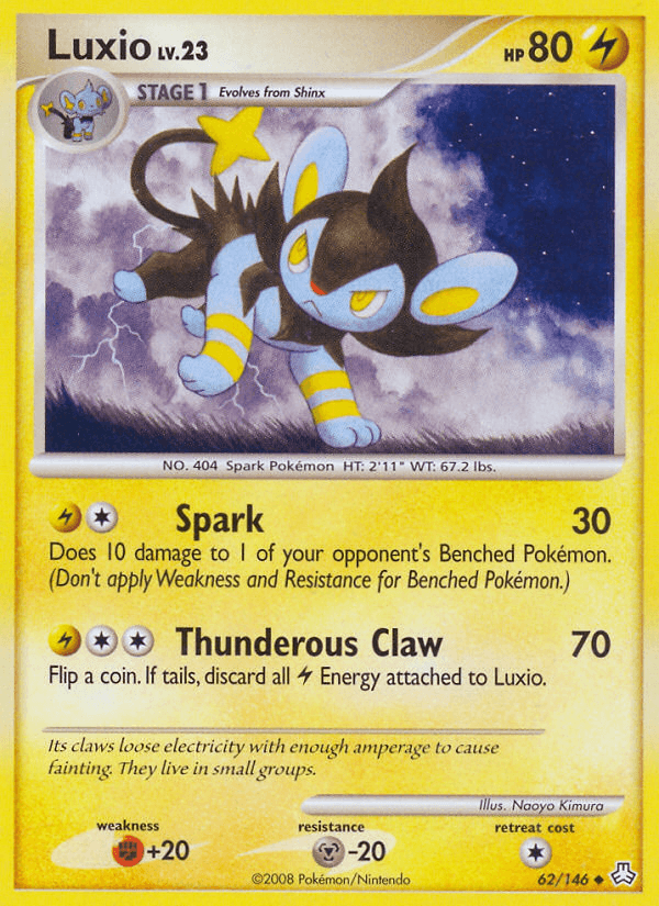 Luxio, Legends Awakened 62