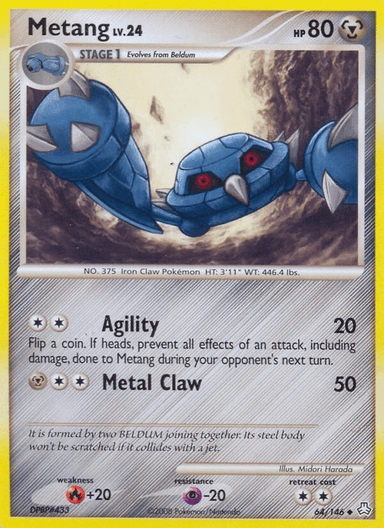 Metang, Legends Awakened 64