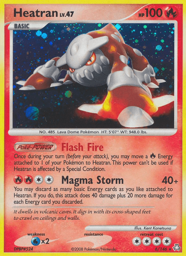 Heatran, Legends Awakened 6