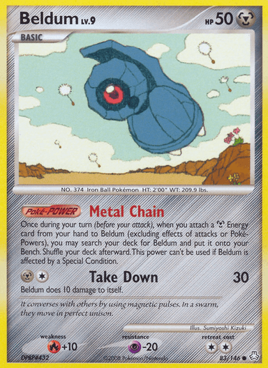 Beldum, Legends Awakened 83