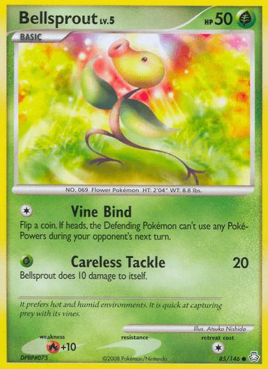 Bellsprout, Legends Awakened 85