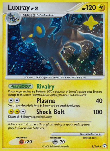 Luxray, Legends Awakened 8