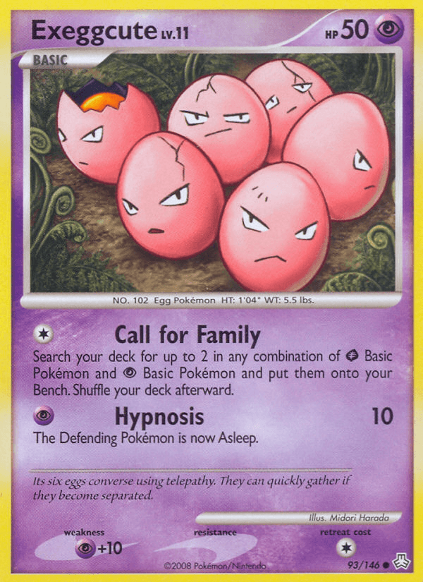 Exeggcute, Legends Awakened 93