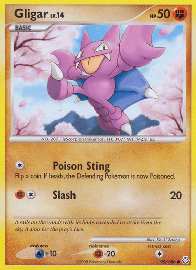 Gligar, Legends Awakened 95