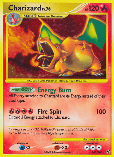 Charizard, Stormfront 103