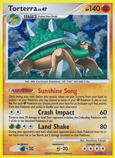 Torterra, Stormfront 11