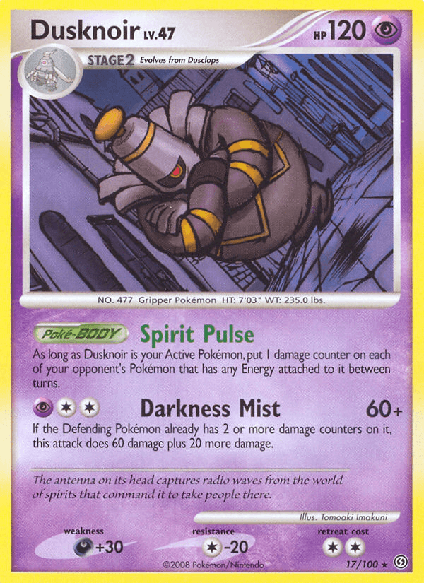 Dusknoir, Stormfront 17