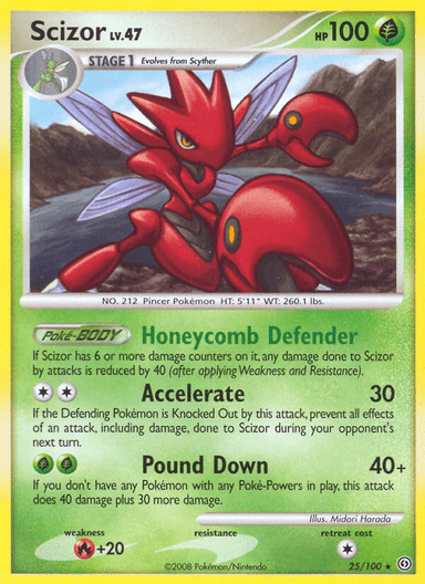 Scizor, Stormfront 25