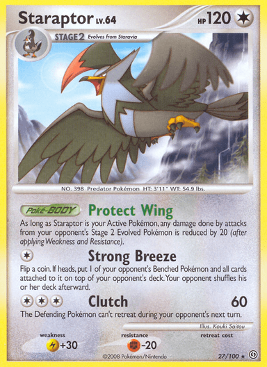 Staraptor, Stormfront 27