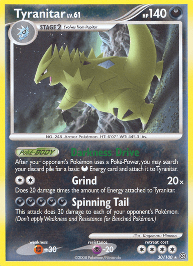 Tyranitar, Stormfront 30