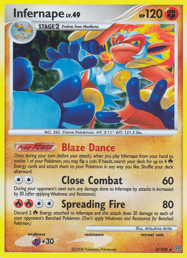 Infernape, Stormfront 3