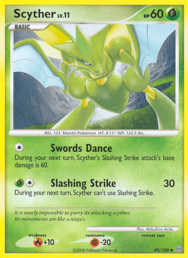 Scyther, Stormfront 49