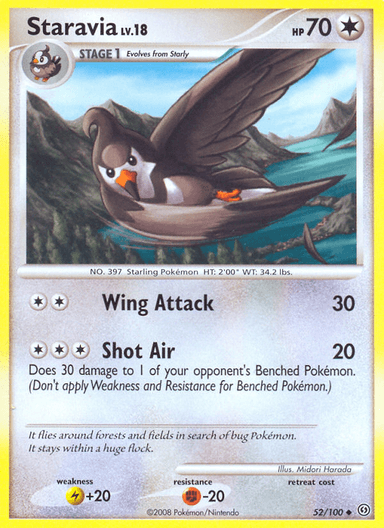 Staravia, Stormfront 52