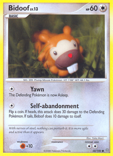 Bidoof, Stormfront 54