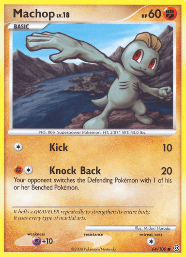 Machop, Stormfront 64