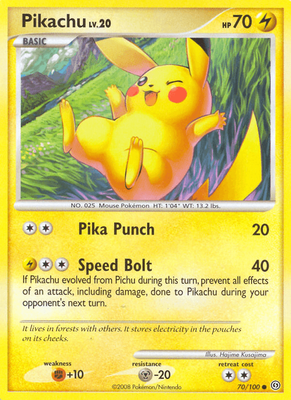 Pikachu, Stormfront 70