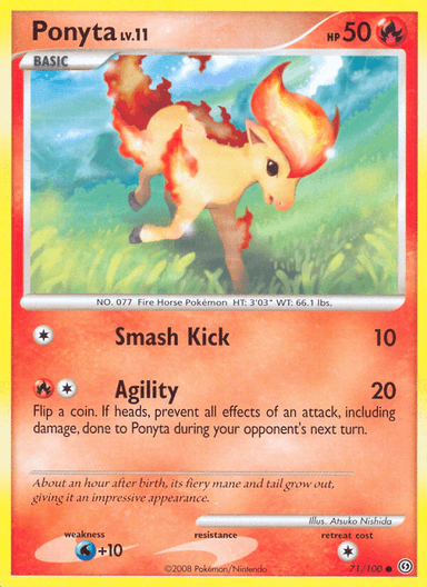 Ponyta, Stormfront 71