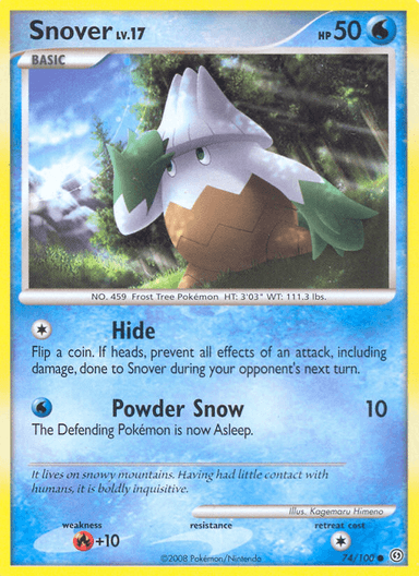 Snover, Stormfront 74