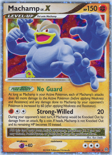 Machamp LV.X, Stormfront 98
