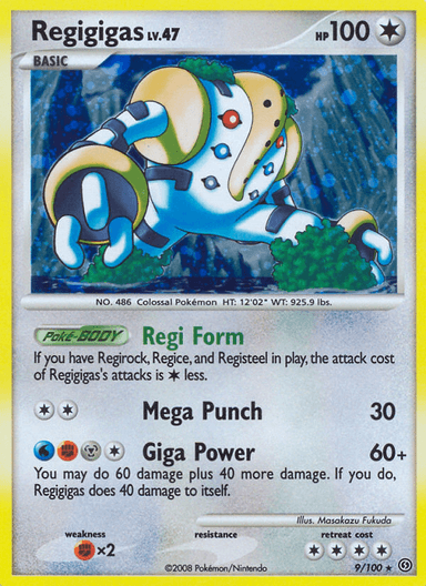 Regigigas, Stormfront 9