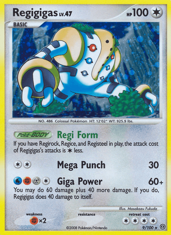 Regigigas, Stormfront 9