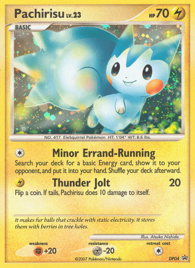 Pachirisu, DP Black Star Promos DP04