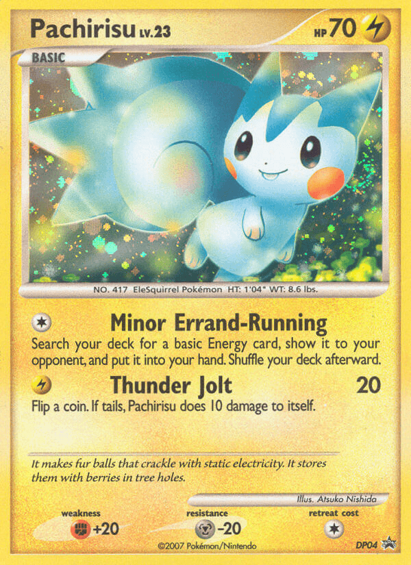 Pachirisu, DP Black Star Promos DP04