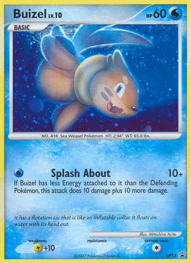 Buizel, DP Black Star Promos DP13