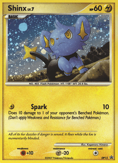 Shinx, DP Black Star Promos DP15