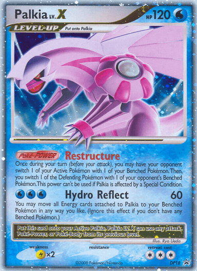 Palkia LV.X, DP Black Star Promos DP18