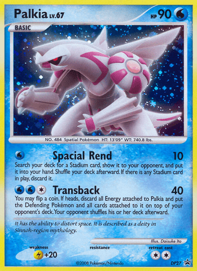 Palkia, DP Black Star Promos DP27