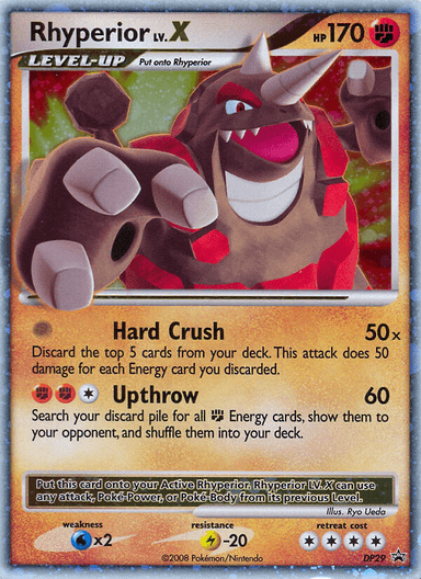 Rhyperior LV.X, DP Black Star Promos DP29
