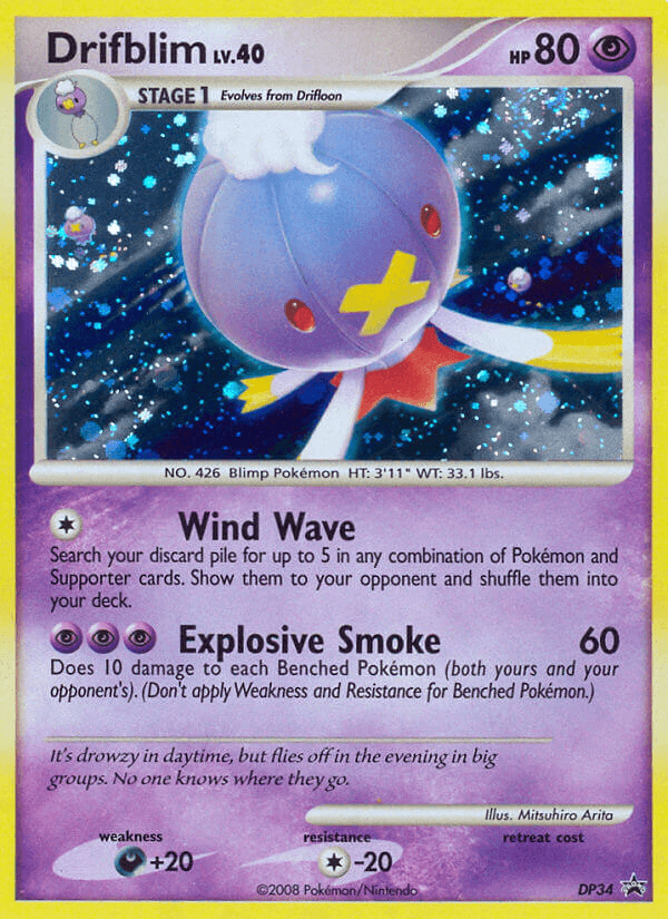 Drifblim, DP Black Star Promos DP34