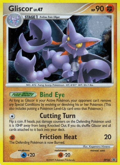 Gliscor, DP Black Star Promos DP36