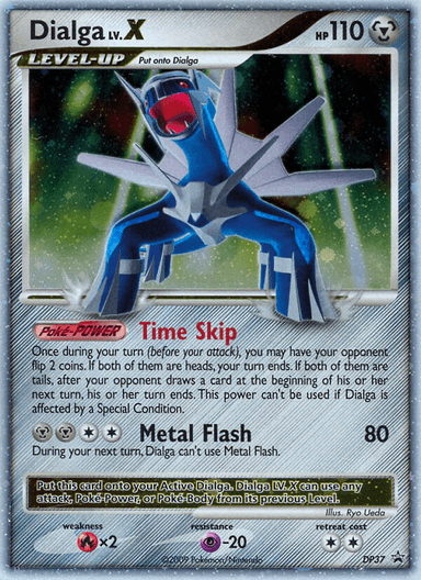 Dialga LV.X, DP Black Star Promos DP37