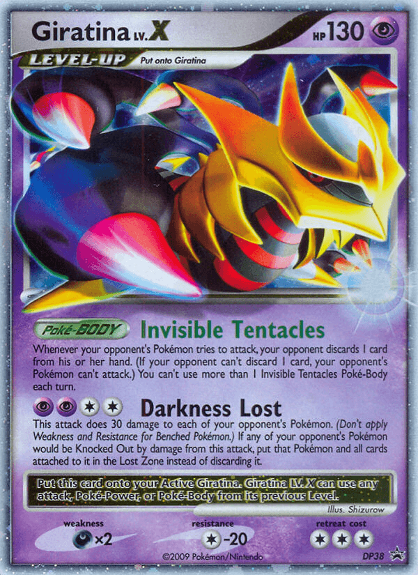 Giratina LV.X, DP Black Star Promos DP38