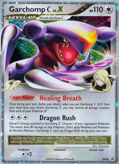 Garchomp C LV.X, DP Black Star Promos DP46