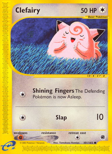 Clefairy, Expedition Base Set 101