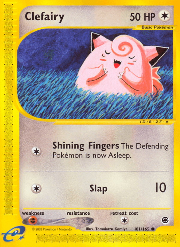 Clefairy, Expedition Base Set 101