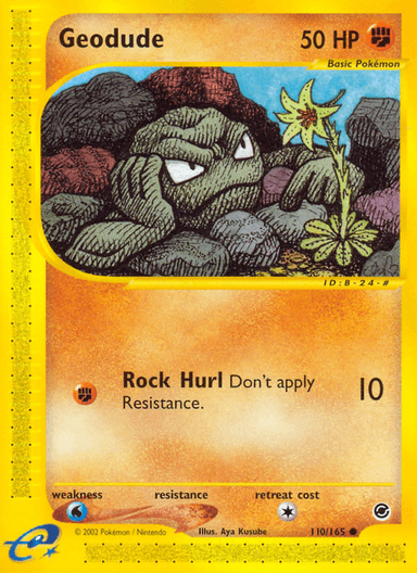 Geodude, Expedition Base Set 110