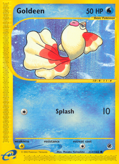 Goldeen, Expedition Base Set 111