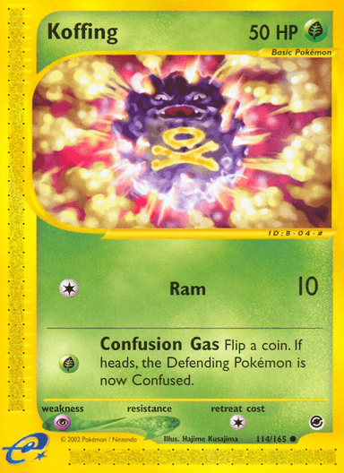 Koffing, Expedition Base Set 114