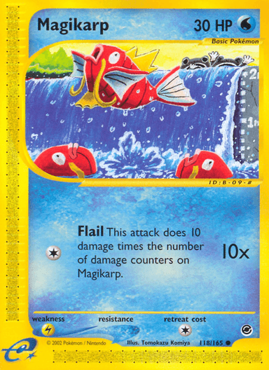 Magikarp, Expedition Base Set 118