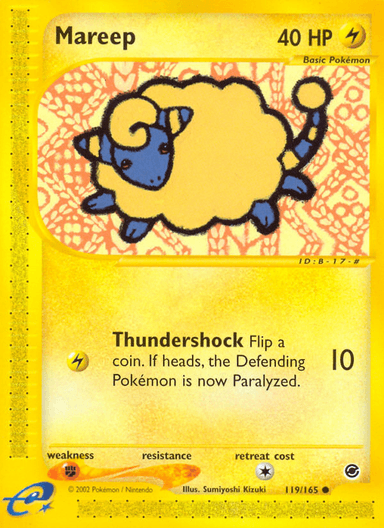 Mareep, Expedition Base Set 119