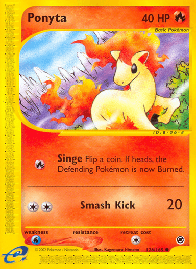 Ponyta, Expedition Base Set 126