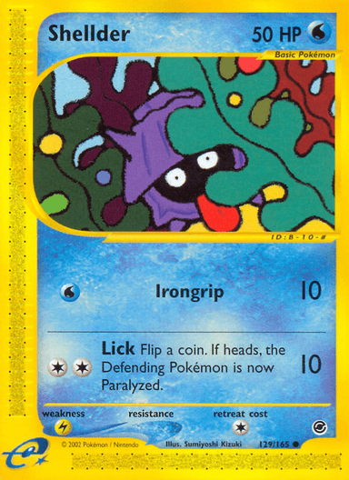 Shellder, Expedition Base Set 129